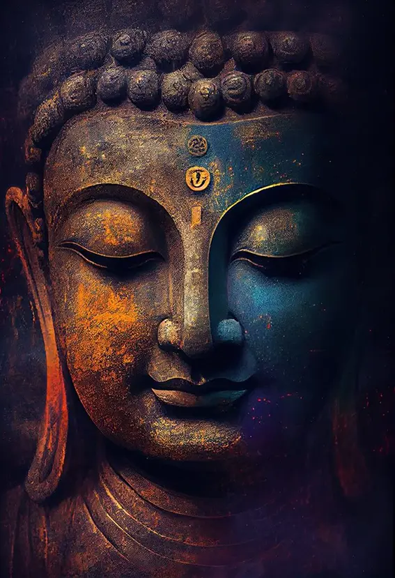 tranh-mat-phat-thich-ca-mau-ni